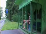 Teen Fucked at Bus Stop