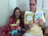 Suddenly Daddy Get So Horny While Reading A Bedtime Story To His Stepdaughter