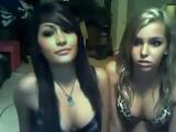 2 Hot Teens Tease Naked On Cam