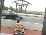 Public Fuck Next To Highway