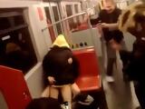 Teen Couple Having Sex in Subway Vienna Austria