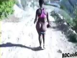 Amateur Ebony Mountain Trip