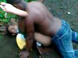 African Native Woman Fucked In Jungle Amateur Mobile Phone Video