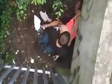 Guy Secretly Taped His Friend Fucking A Slut Under The Bridge