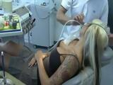 Pervert Dentist Gives Too Much Anesthesia To Tattooed Busty Girl And Fucked Her While Being Unconscious