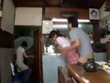 Wife Almost Busted Husband Fucking Her Lewd Mother Sayuri Takizawa