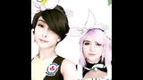 Sinastri and bunbun cosplay cute loop