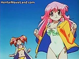 Two hot body sexy anime babes having part4