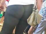 Milf fat ass wedgie pawg voyeur