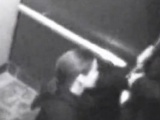 British Girl Swallows bfs cum in elevator cctv footage