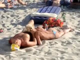 Big Boobs Hot Topless MILFs Voyeur Beach Amateur Video