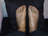 Our Toes relaxing in clear Latex Clothes - facebook