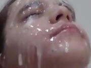 cum shot facial