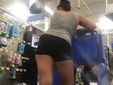 Milf in spandex shorts part 2 