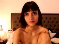 Amateur Teen Brunette masturbate on webcam