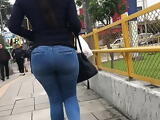 SEXY MILF IN JEANS BLUE AMAZING ASS - PART 2