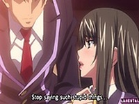 Hentai schoolgirl works cock and gets fucked